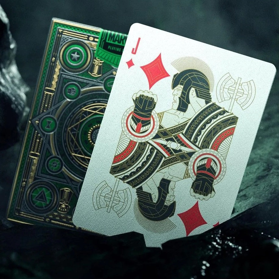 Avengers: Infinity Saga Playing Cards - Green