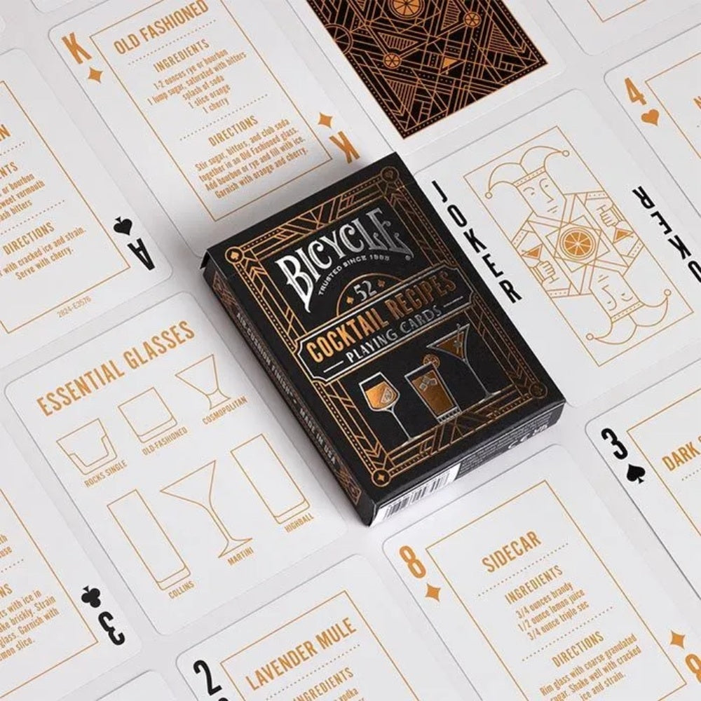 Bicycle Cocktail Recipes Playing Cards