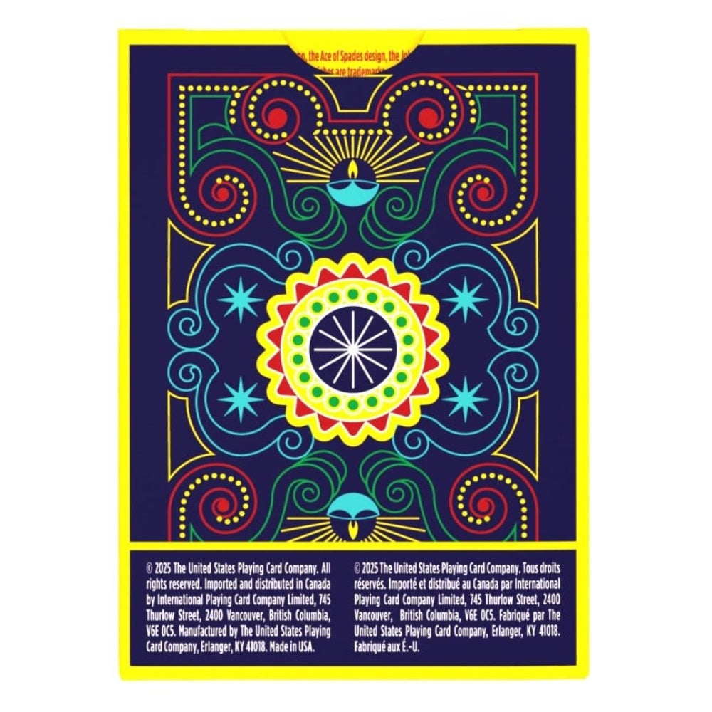 Brick of 12 Bicycle Diwali Playing Cards