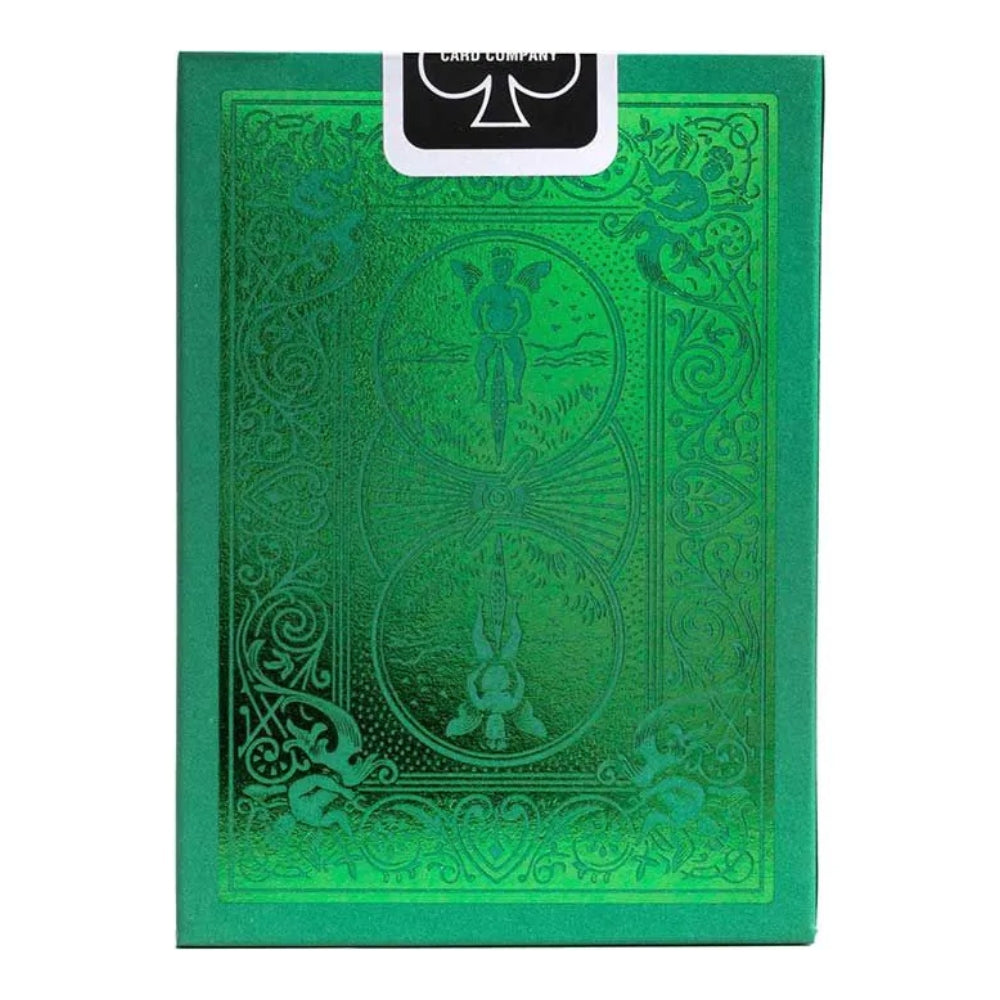 Bicycle Metalluxe Green 2022 Playing Cards