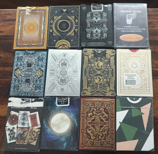 Playing Cards - SET C (Unsealed, brand new)