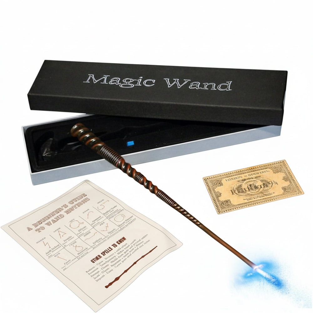 Light Up Wizard Spell Wand - Zhang