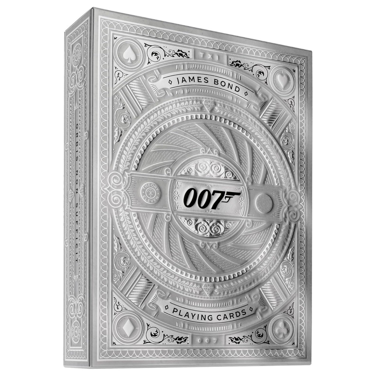 James Bond 007 Playing Cards - Silver Edition
