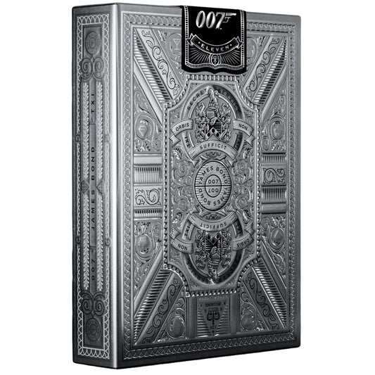 James Bond 007 Playing Cards - Silver Edition