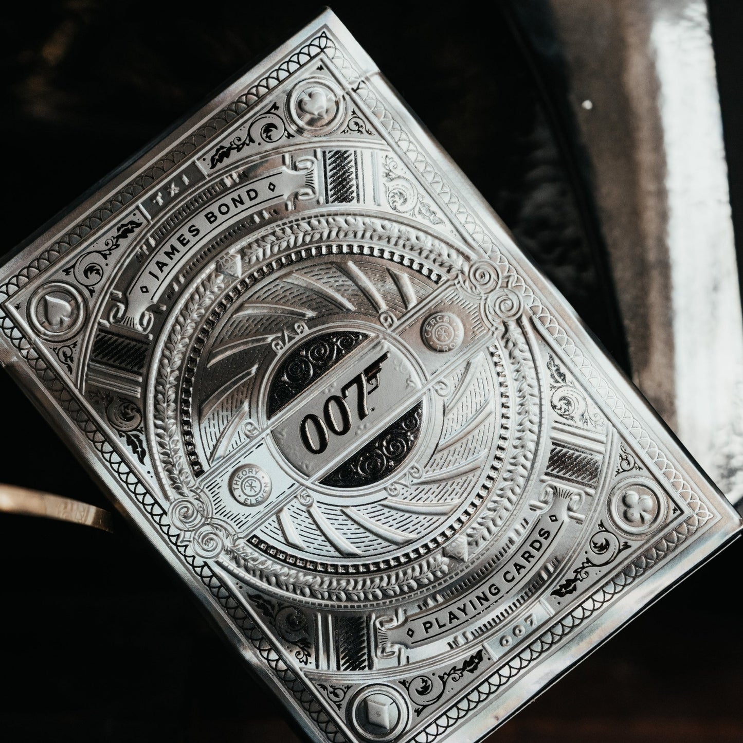 James Bond 007 Playing Cards - Silver Edition