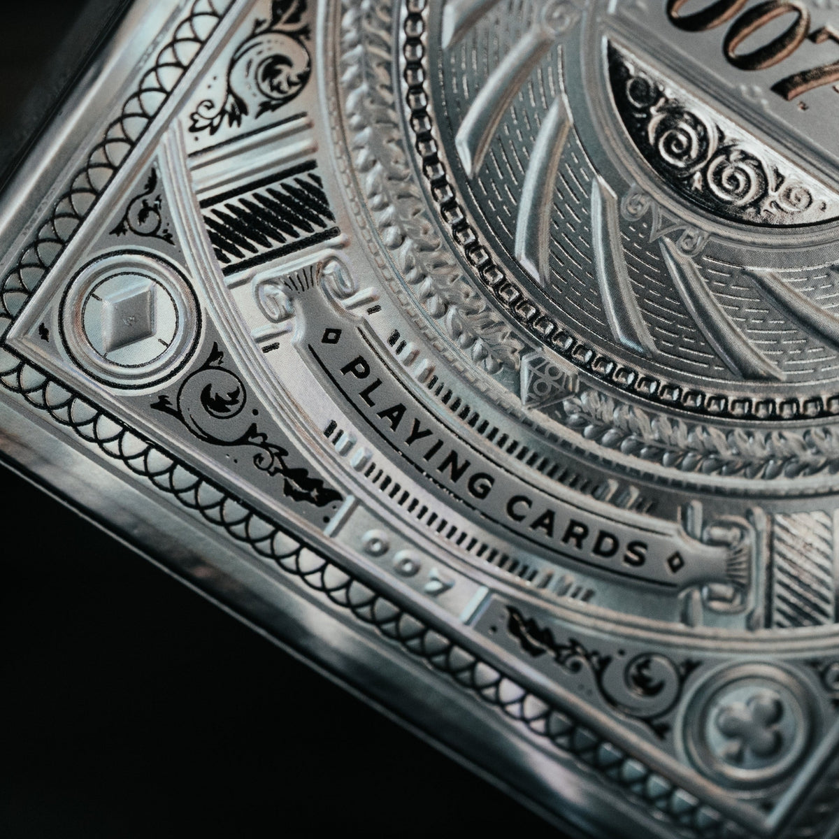 James Bond 007 Playing Cards - Silver Edition