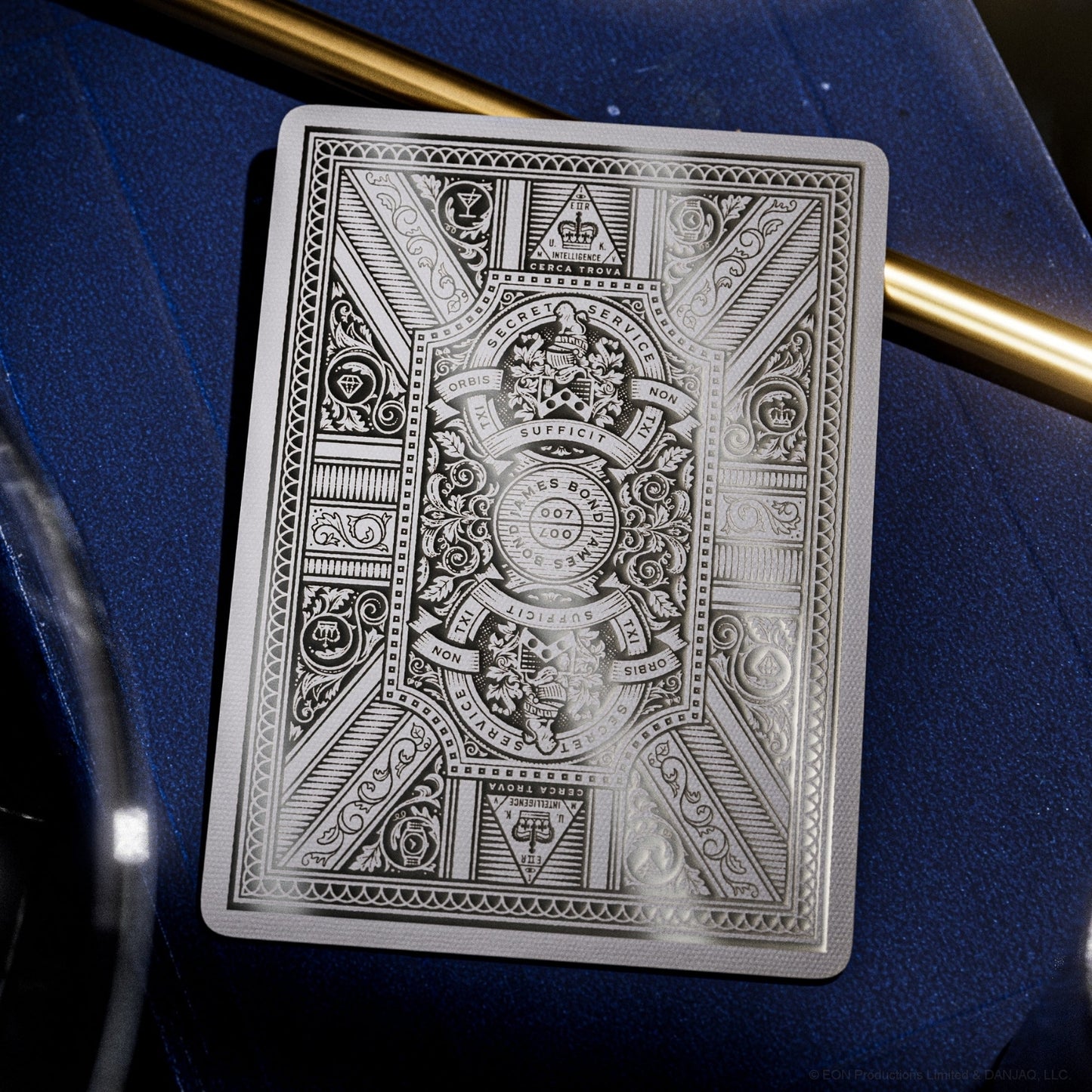 James Bond 007 Playing Cards - Silver Edition