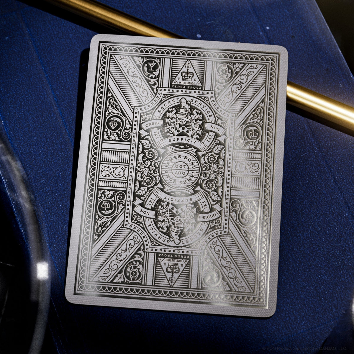 James Bond 007 Playing Cards - Silver Edition