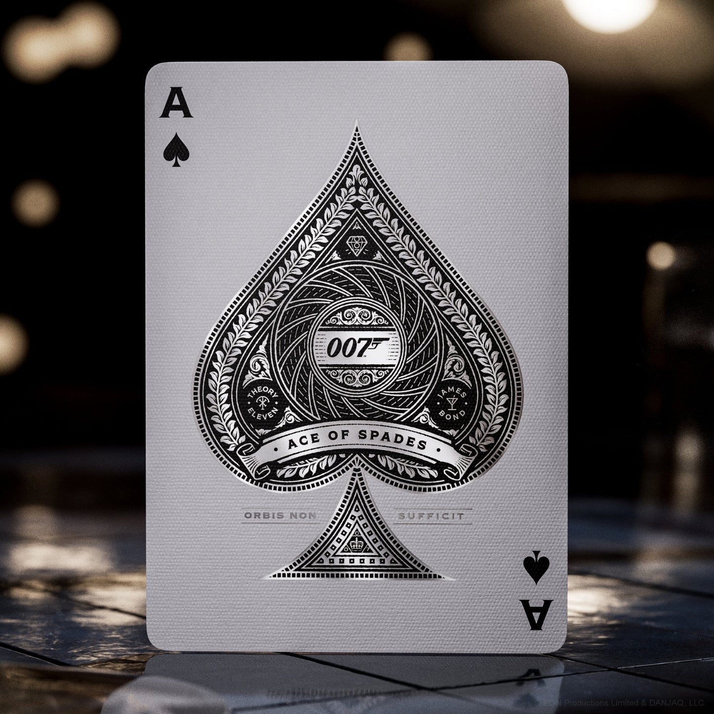 James Bond 007 Playing Cards - Silver Edition