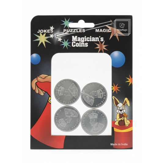 Set of 4 Manipulation Coins - Silver Replica