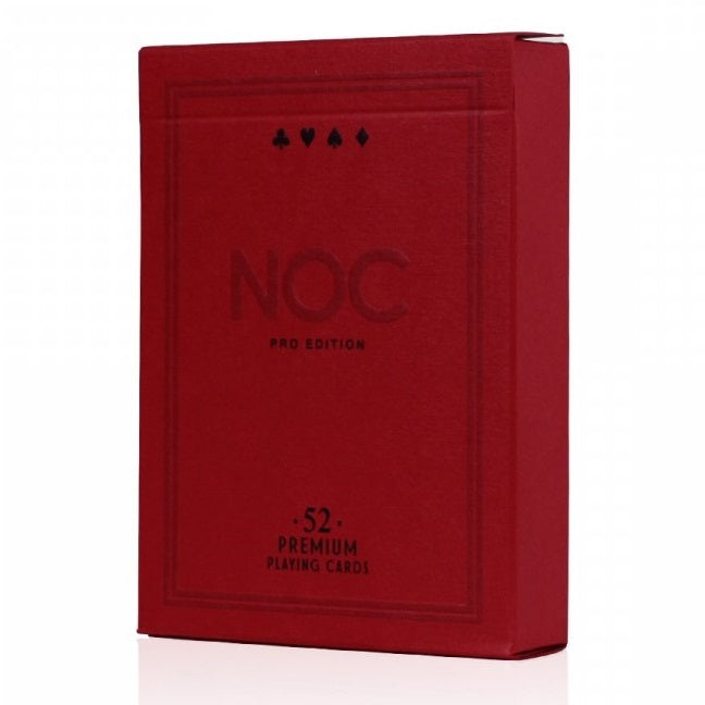 NOC Pro 2021 (Burgundy Red) Playing Cards