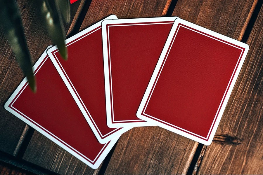 NOC Pro 2021 (Burgundy Red) Playing Cards