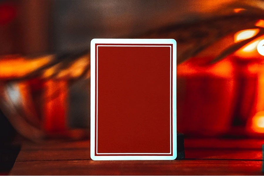 NOC Pro 2021 (Burgundy Red) Playing Cards