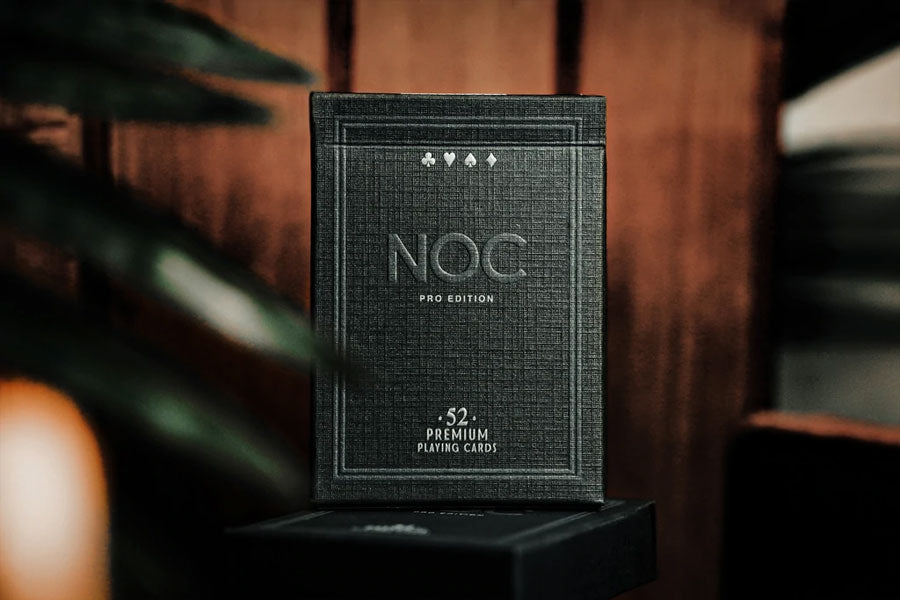 NOC Pro 2021 (Jet Black) Playing Cards