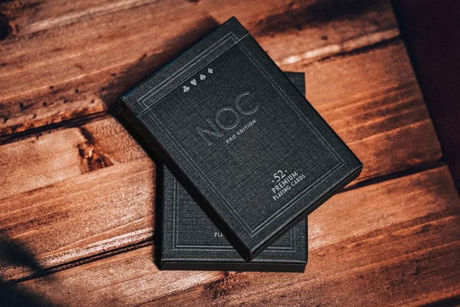 NOC Pro 2021 (Jet Black) Playing Cards