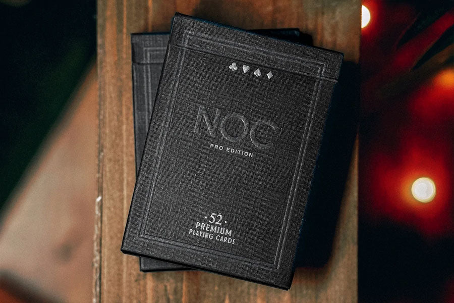 NOC Pro 2021 (Jet Black) Playing Cards