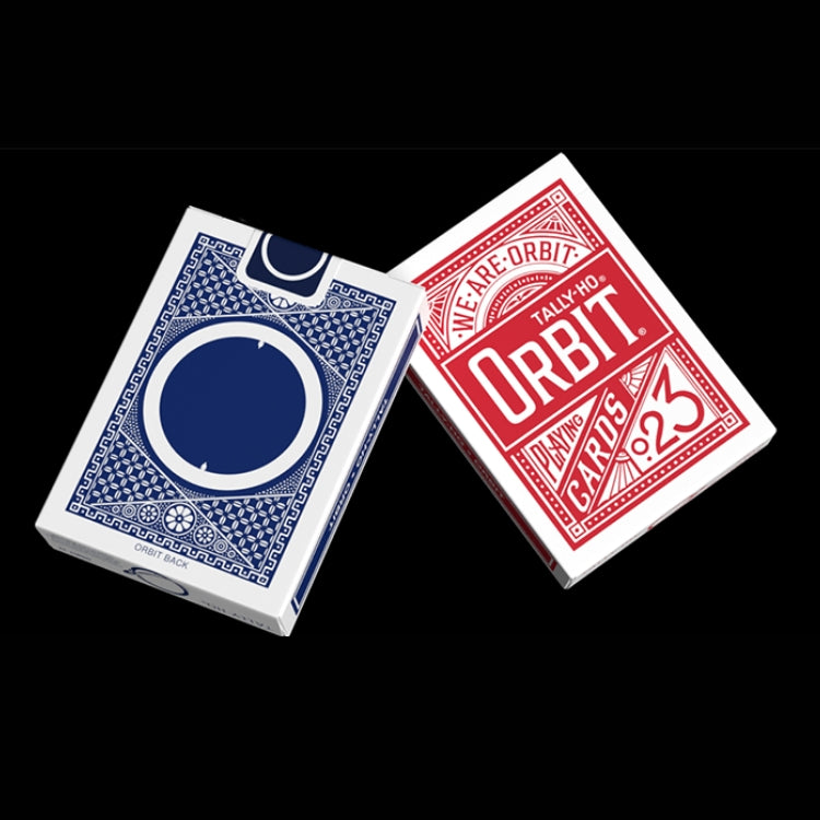 Orbit Tally Ho Circle Back Playing Cards - Blue
