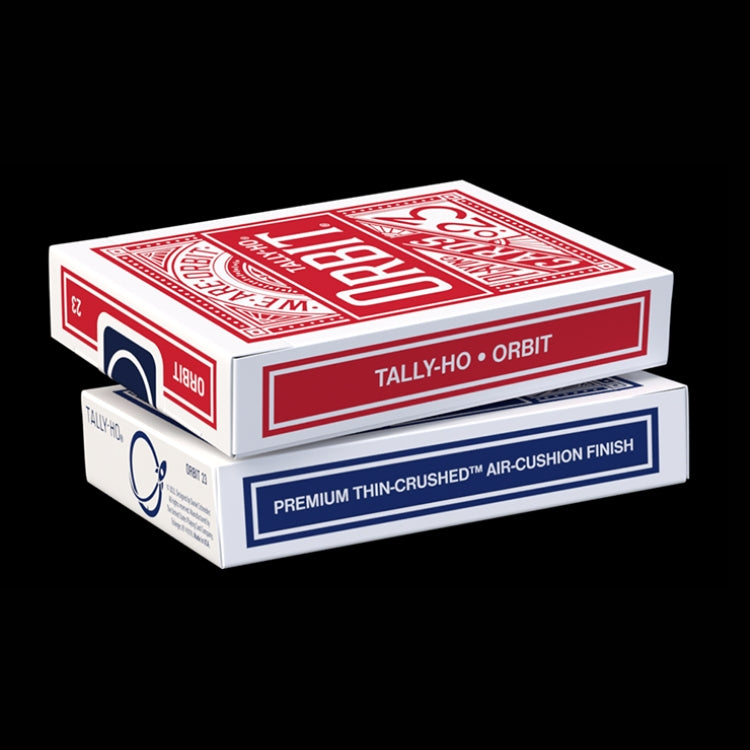 Orbit Tally Ho Circle Back Playing Cards - Blue