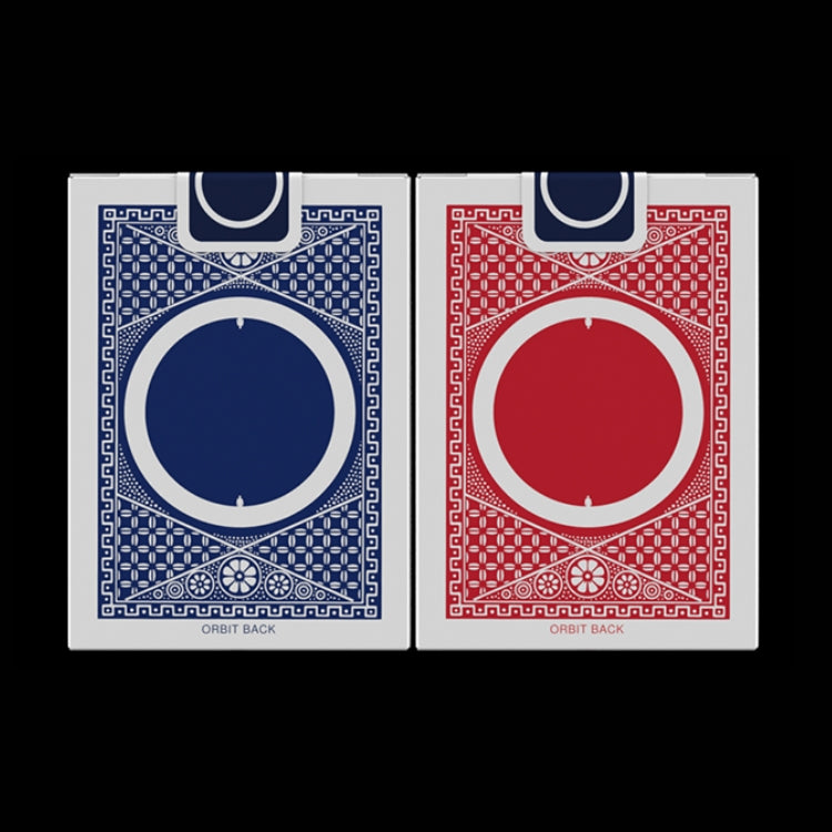 Orbit Tally Ho Circle Back Playing Cards - Red