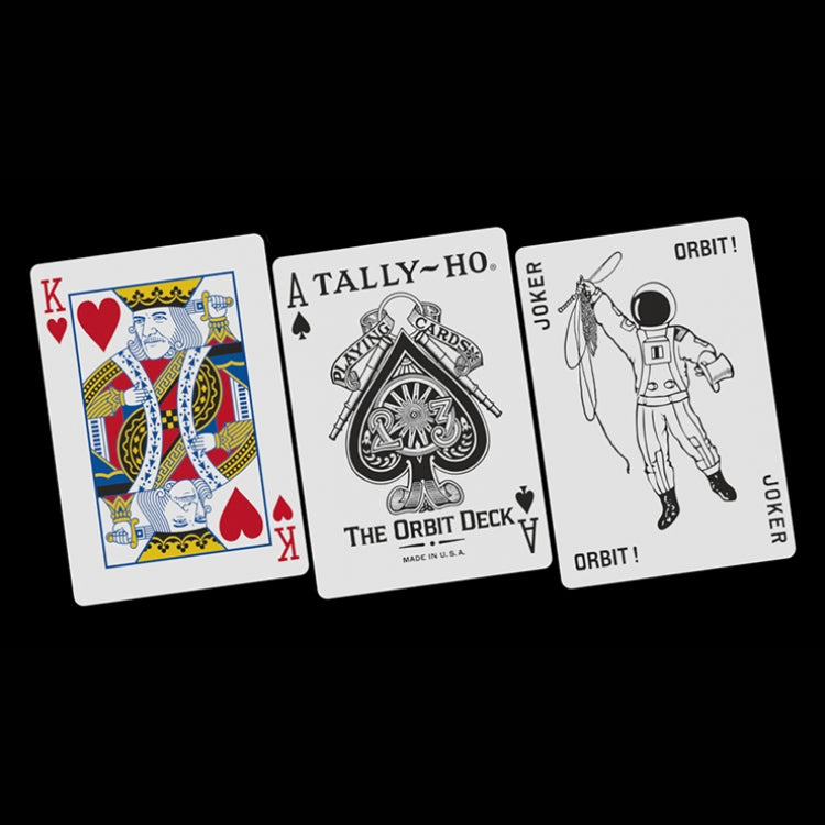 Orbit Tally Ho Circle Back Playing Cards - Red