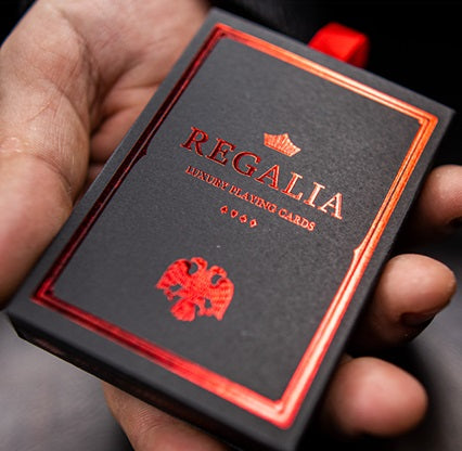 Regalia Red Playing Cards (Signature Edition) by Shin Lim