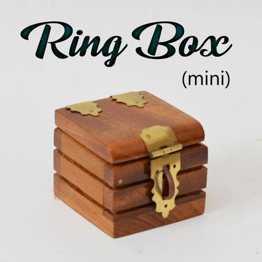 Ring Box (Mini) - Locked Chest Gimmick