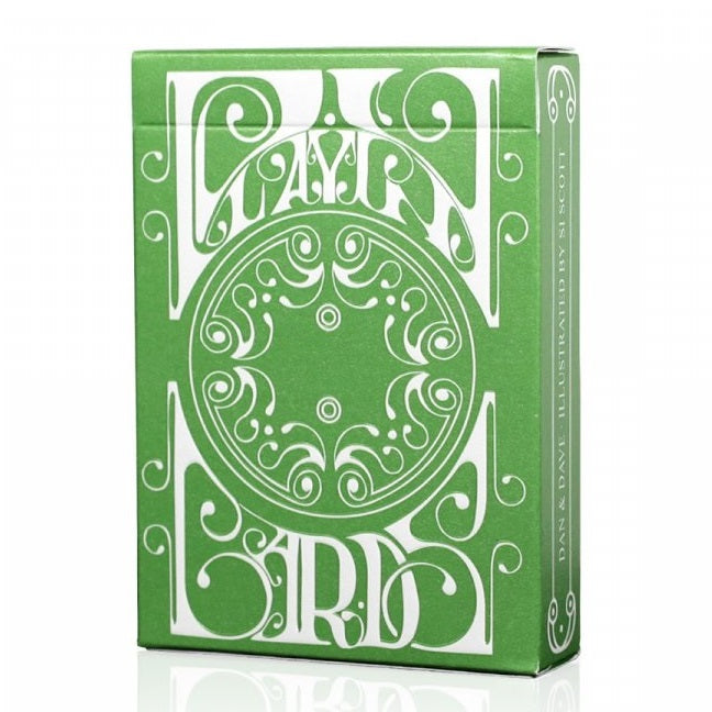 Smoke & Mirrors V8 | Standard Edition | Playing Cards - Green