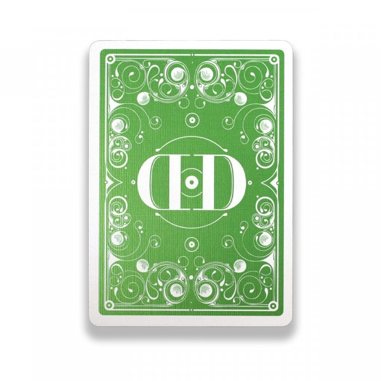 Smoke & Mirrors V8 | Standard Edition | Playing Cards - Green