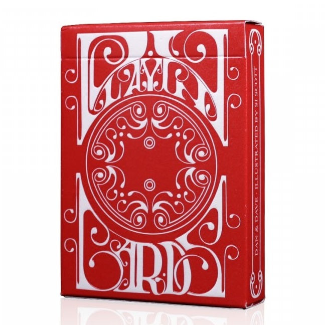 Smoke & Mirrors V8 | Standard Edition | Playing Cards - Red