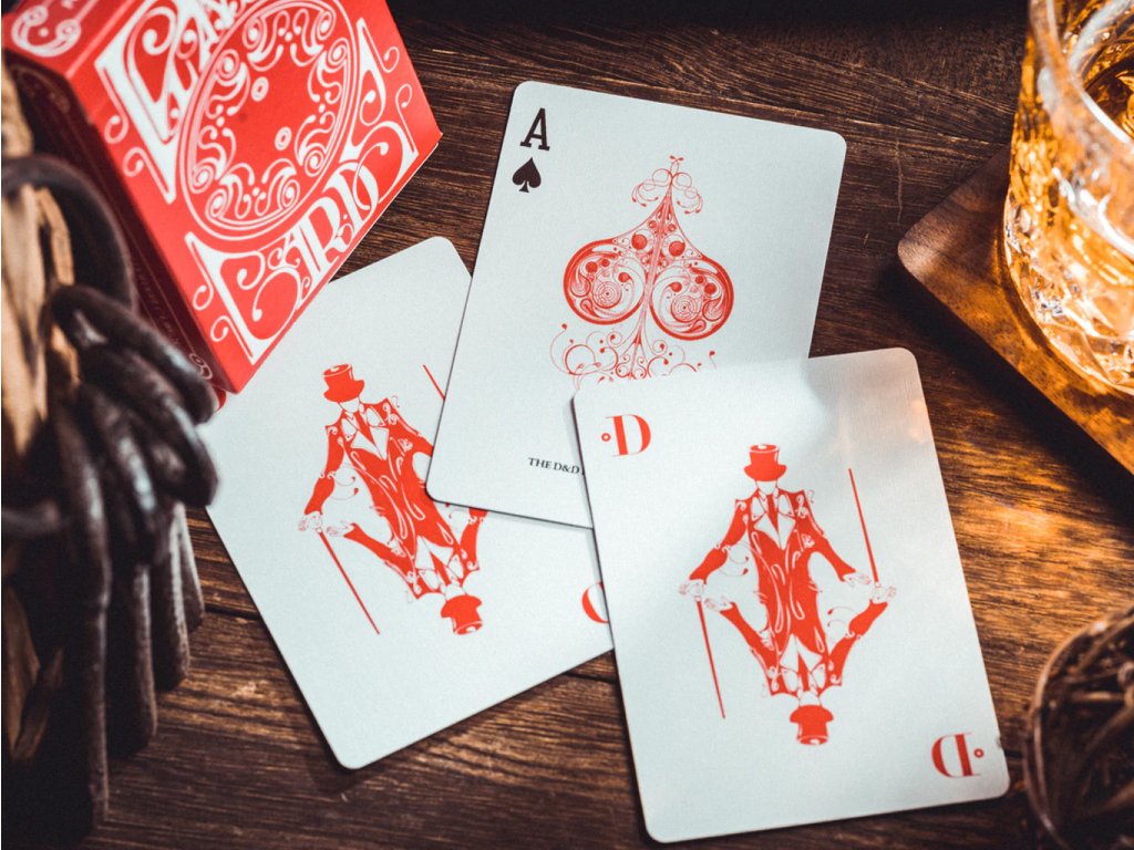 Smoke & Mirrors V8 | Standard Edition | Playing Cards - Red