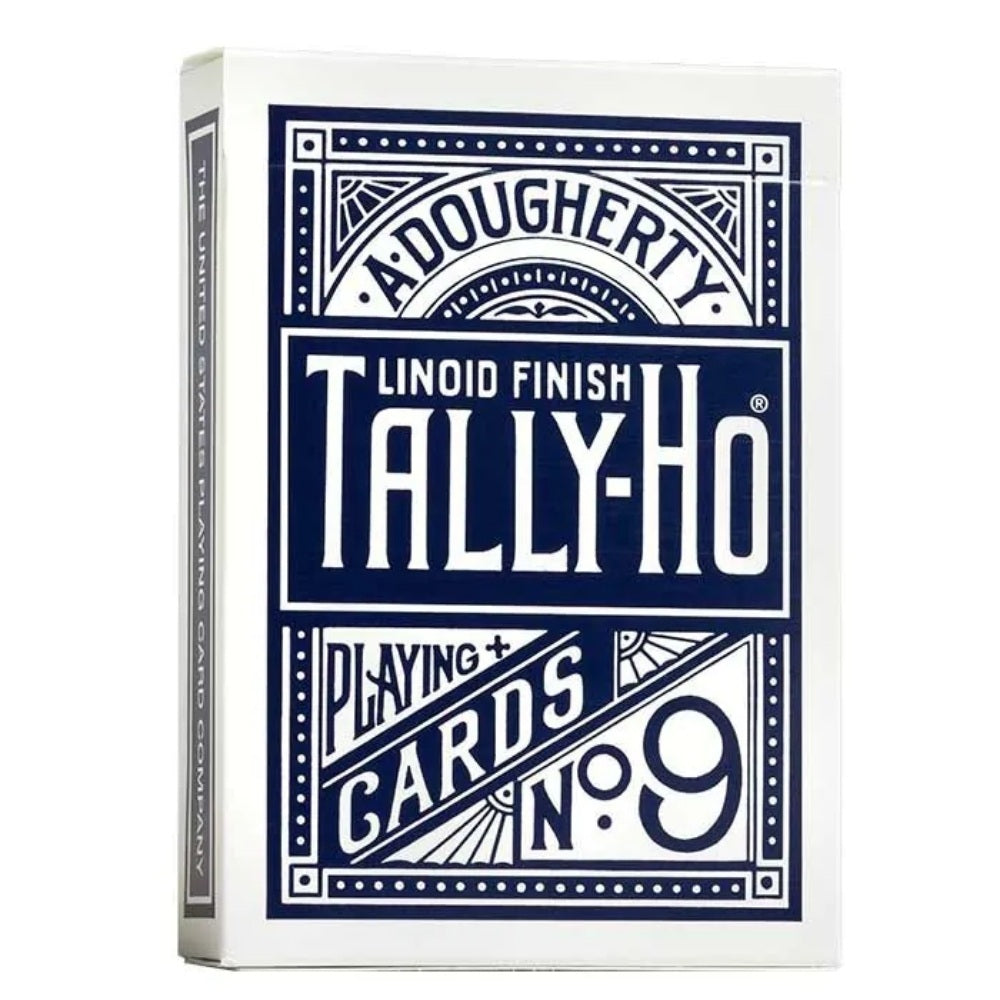 Tally-Ho Playing Cards Circle Back Deck - Blue