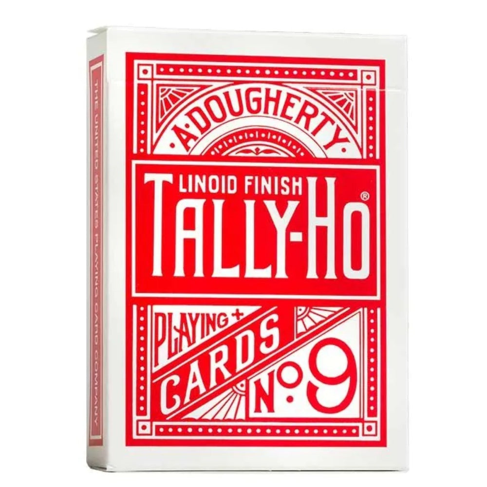 タリホー　オハイオ Tally-Ho® Circle Back Red Playing Cards | Premium Poker Cards