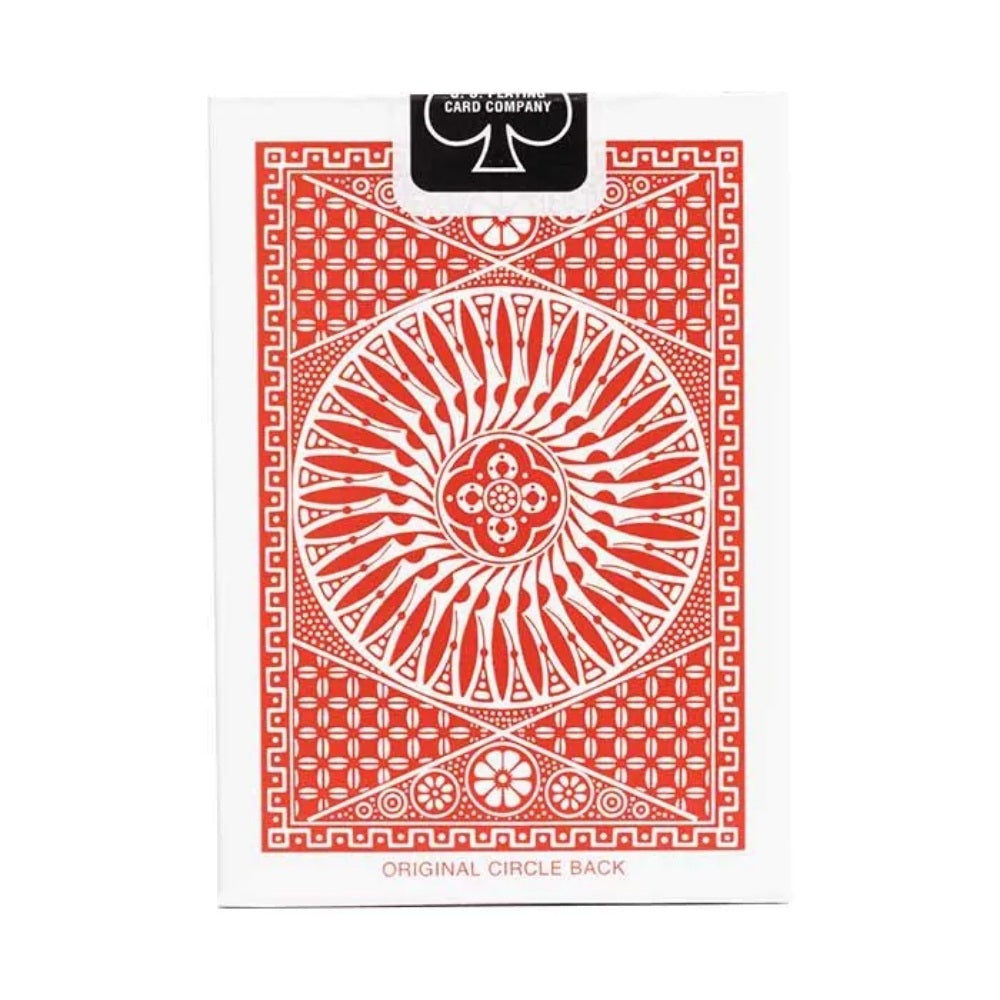 Tally-Ho Playing Cards Circle Back Deck - Red