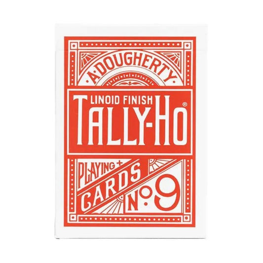 Tally-Ho Playing Cards Fan Back Deck - Red