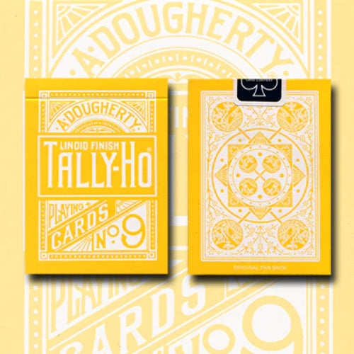 Tally Ho Reverse Fan Back Deck - Yellow