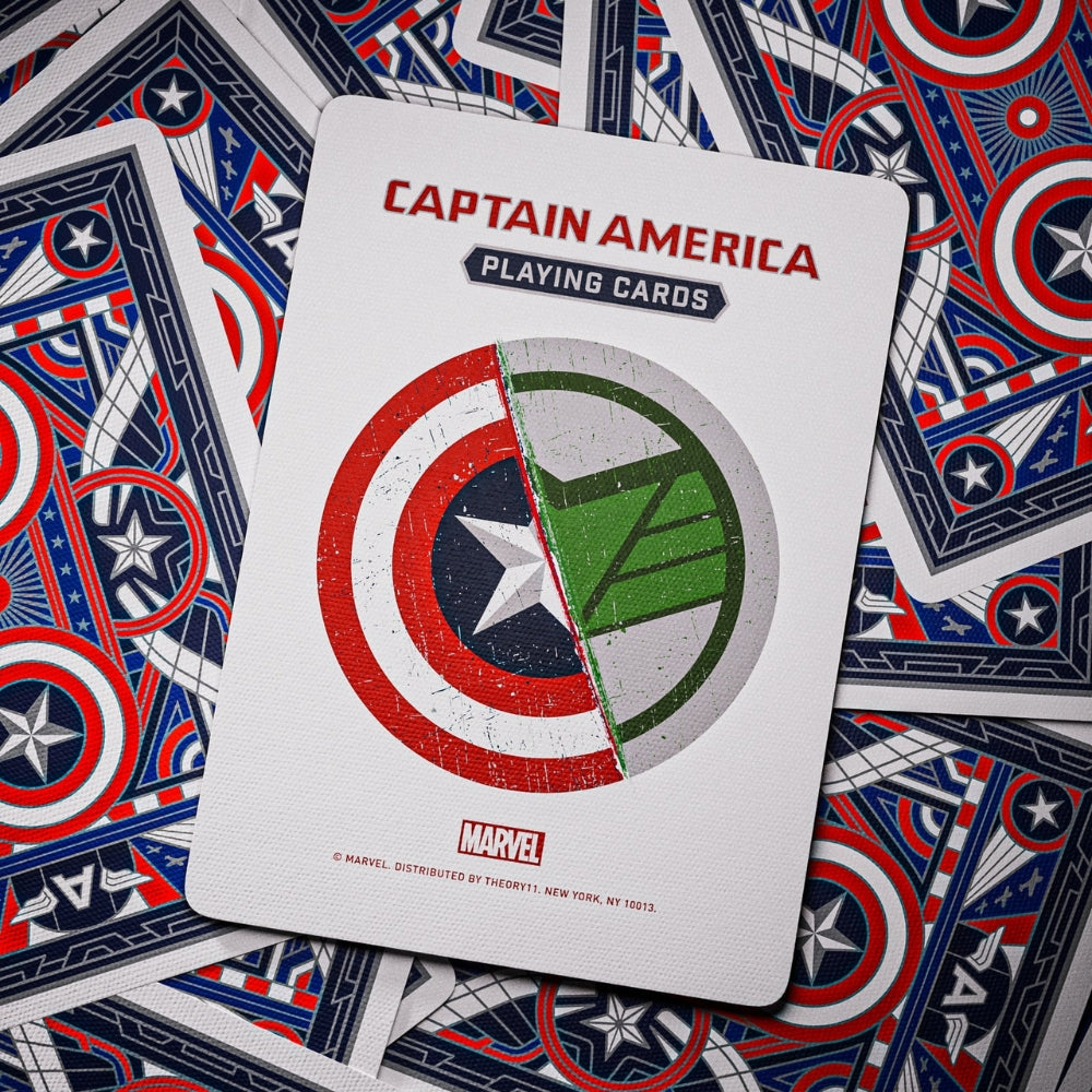 Captain America Playing Cards