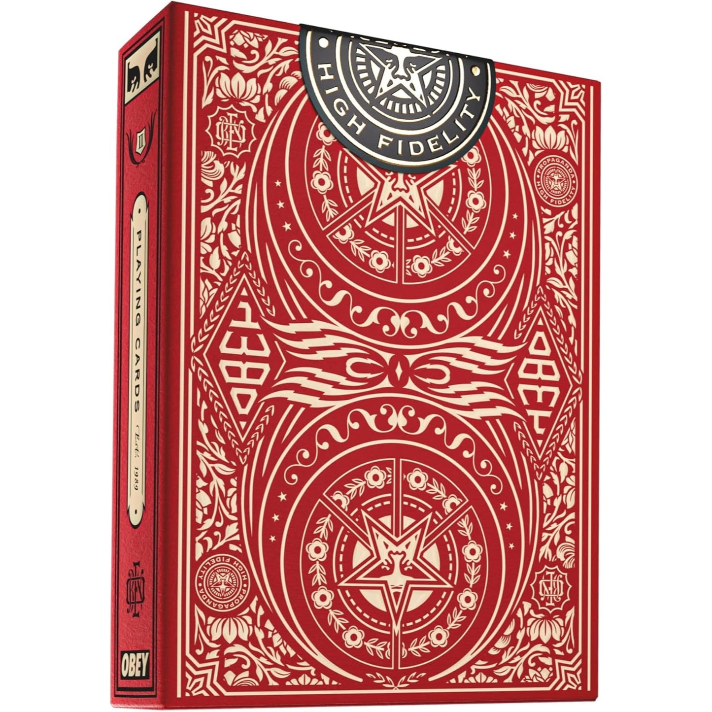 Obey Red Edition Playing Cards