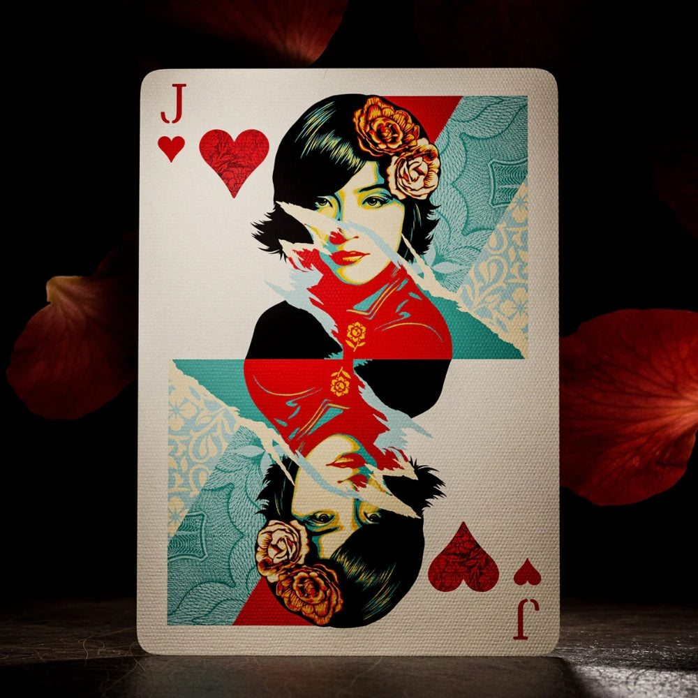 Obey Red Edition Playing Cards