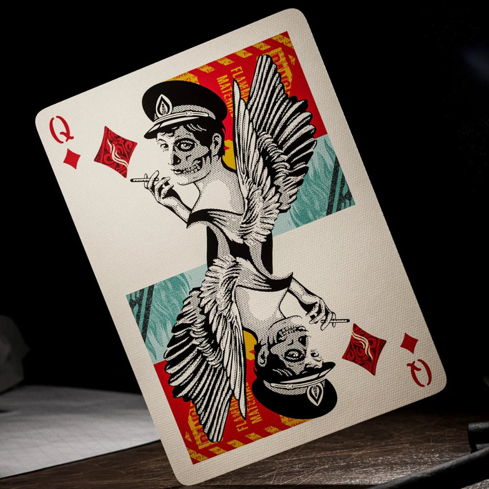 Obey Red Edition Playing Cards