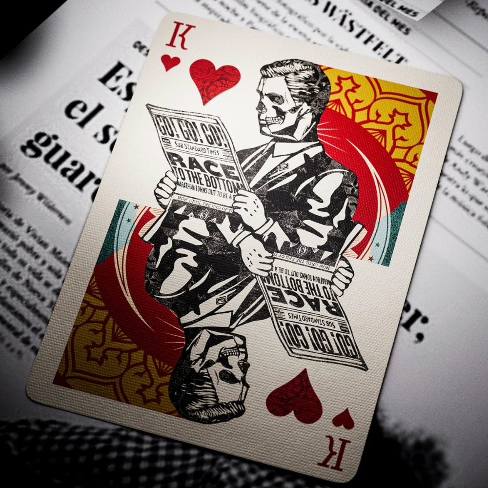 Obey Red Edition Playing Cards