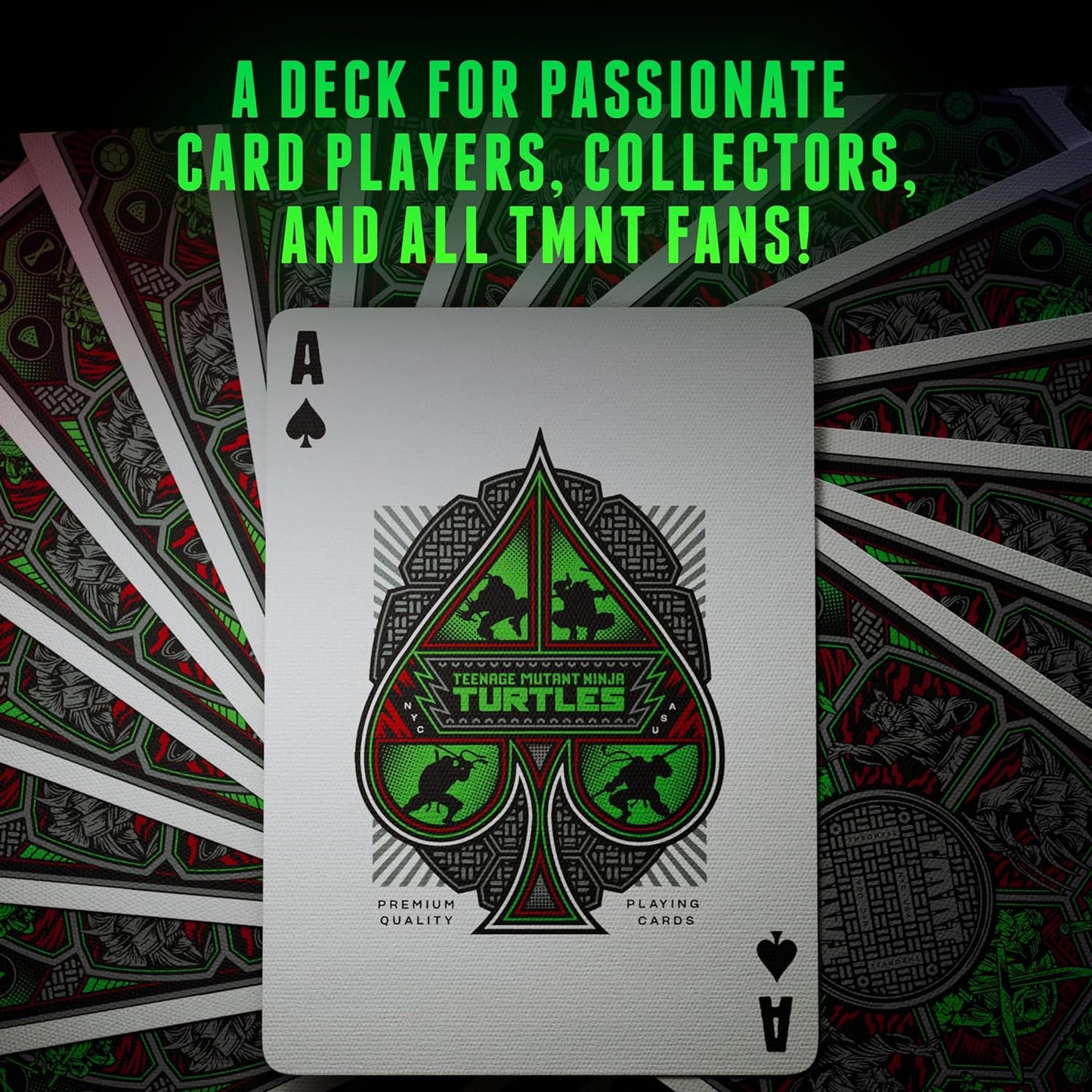 Teenage Mutant Ninja Turtles Playing Cards