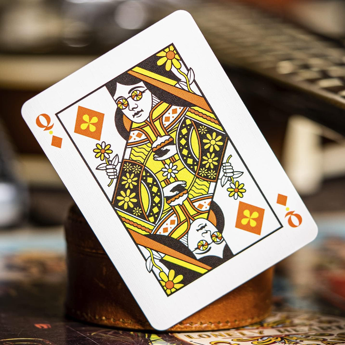 The Beatles Playing Cards - Orange Edition