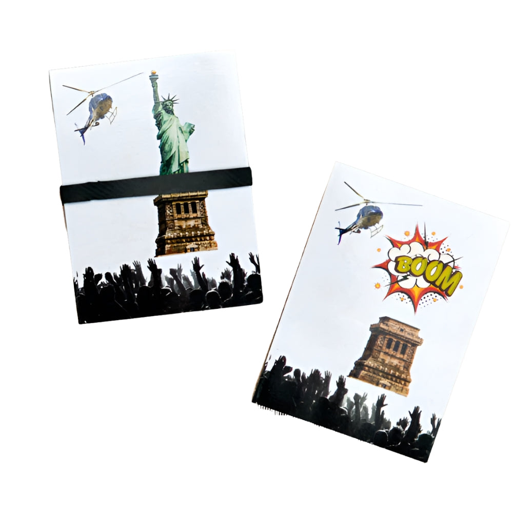 The Vanish Statue of Liberty Card