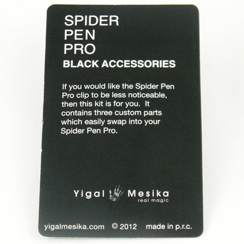 Spider Pen Pro Black Accessories by Yigal Mesika