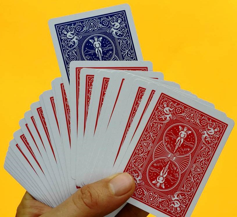 Bicycle Brainwave Trick Deck - Red