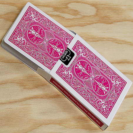 Bicycle Rider Back (FUCHSIA) Deck