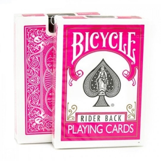 Bicycle Rider Back (FUCHSIA) Deck