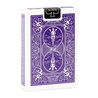 Bicycle Rider Back (PURPLE) Deck