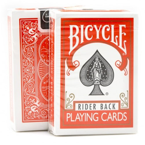 Bicycle Rider Back (ORANGE) Deck