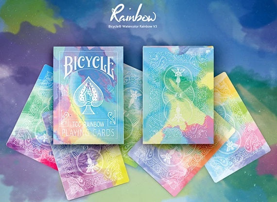 Bicycle TCC Rainbow V3 (Cedar) Edition Deck